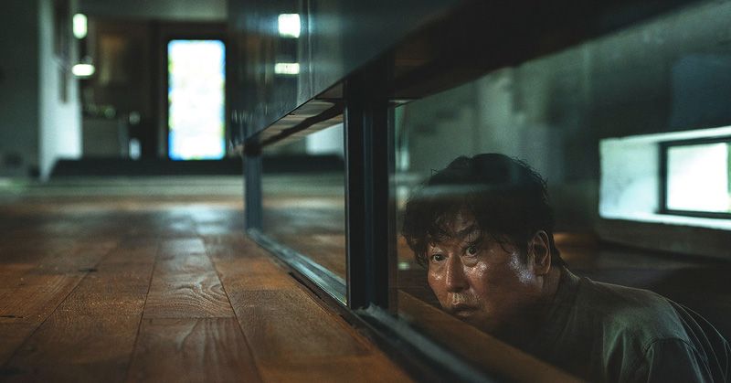 Song Kang Ho In Bong Joon Ho's Parasite Scene, Winner Of 2020 Oscar Award