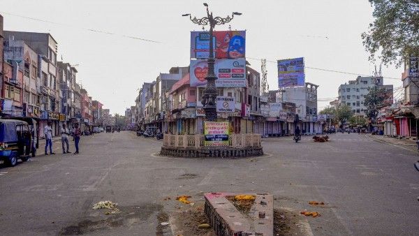ये तस्वीर राजस्थान के भीलवाड़ा की है. लॉकडाउन में एकदम सुनसान.