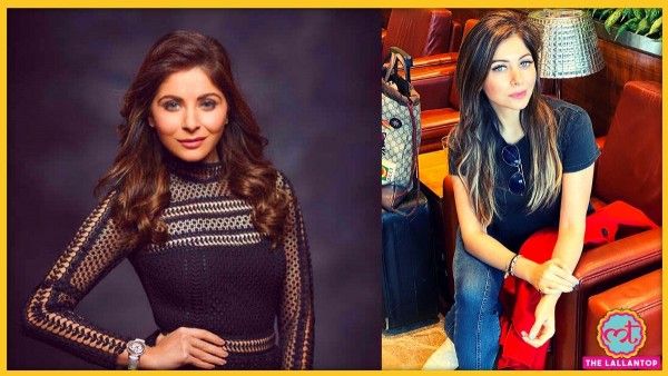 दो अलग मौकों पर सिंगर कनिका कपूर.