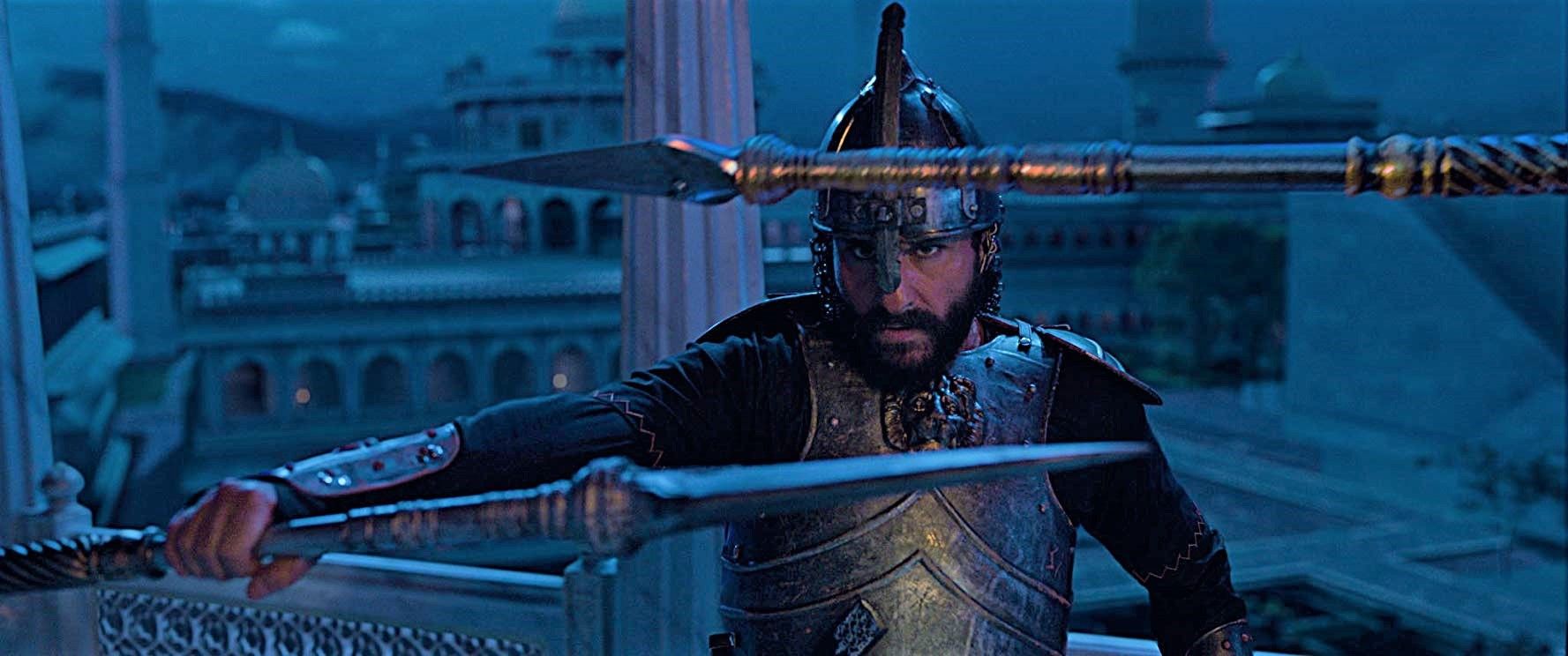 फिल्म 'तान्हाजी' के एक सीन में सैफ अली खान. फिल्म 'तान्हाजी' के एक सीन में सैफ अली खान.