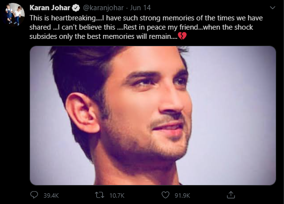 करण जौहर ने यही मैसेज विस्तार से इंस्टाग्राम पर लिखा था, उसका हिंदी तर्जुमा हमने आपको पढ़वा दिया है.