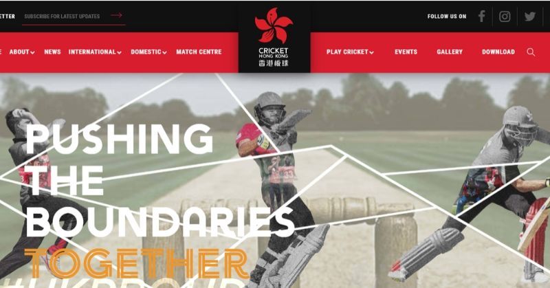 Hong Kong Cricket Website 800