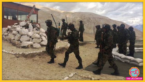 LAC के नज़दीक भारतीय फौजी (फोटो: पीटीआई) Indian Army Lac