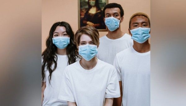 People Wearing Face Mask For Protection 3957986