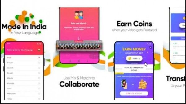 टिकटॉक स्टार्स देसी शॉट वीडियो प्लेटफॉर्म रोपोसो ROPOSO और चिंगारी जैसे ऐप की तरफ मूव कर रहे हैं.