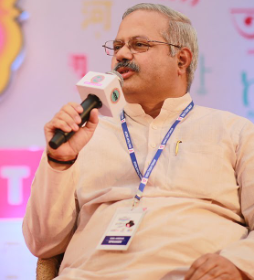 RSS के अखिल भारतीय सह प्रचार प्रमुख सुनील आंबेकर. फोटो: The Lallantop Sunil Ambekar