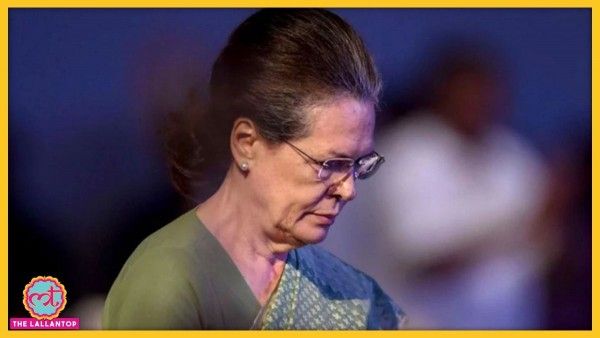 सोनिया गांधी.