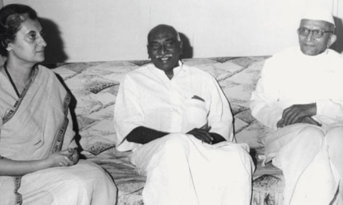 इंदिरा मोरारजी और कामराज़. (तस्वीर: revisitingindia.com)