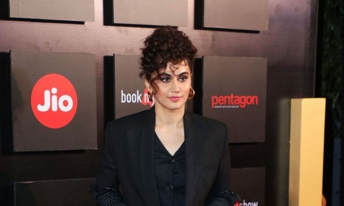 तापसी पन्नू, जियो के एक प्रोमोशनल कैंपेन के दौरान. (सांकेतिक तस्वीर: PTI)