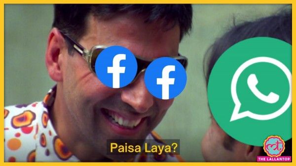 वाट्सऐप से पैसे जुगाड़ बनाते हुए फेसबुक. Lt Whatsapp Money