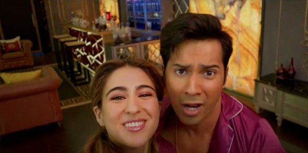 गाना देखने के बाद ठीक ऊपर वरुण जैसे ही हाव-भाव आएंगे. फोटो - यूट्यूब 