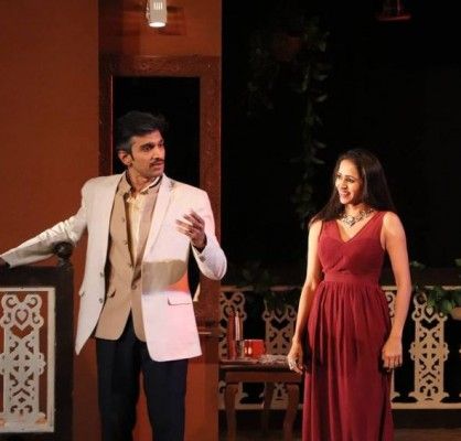 Pratik And Bhamini Theatre Performance