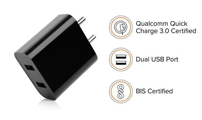 शाओमी के पास भी ड्यूअल पोर्ट वाला चार्जर है. Xiaomi Charger 700