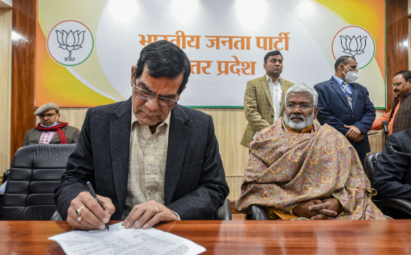 Arvind Sharma Signing Joining Papers