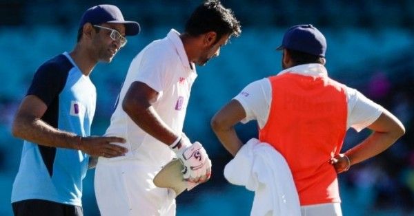 Ashwin Injury