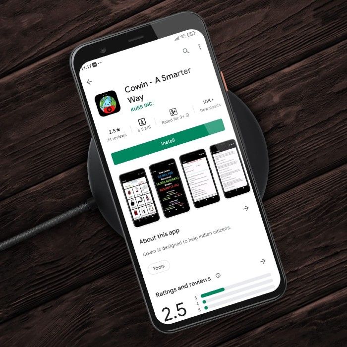 Cowin Fake App