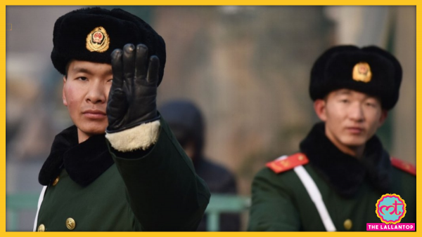 चीन की पीपल्स आर्म्ड पुलिस. (तस्वीर: एपी) People's Armed Police China