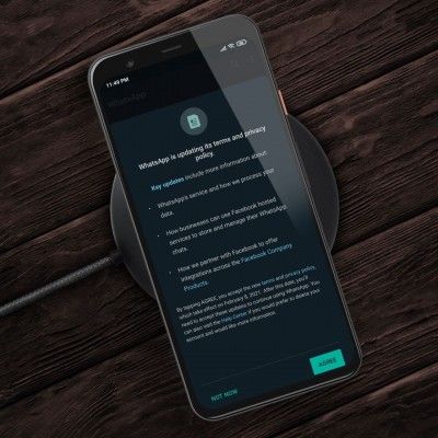 whatsapp privacy policy message