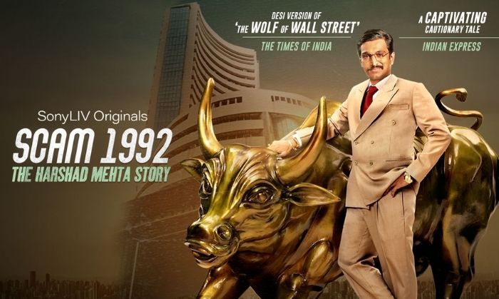2020 की कुछ सबसे बेहतरीन वेब सीरीज़ में से एक स्कैम 1992. (पोस्टर: सोनी लिव)