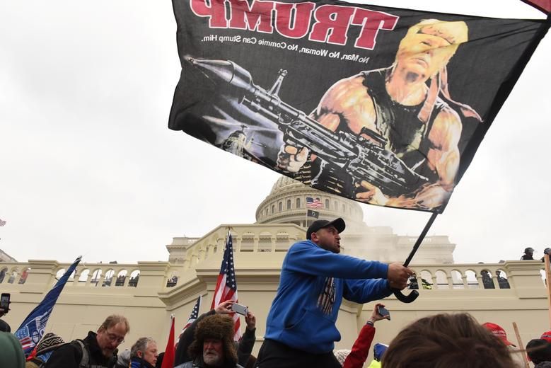 Supporters Of President Trump Gather In Front Of The Capitol Building, January 6. Reuters:stephanie Keith