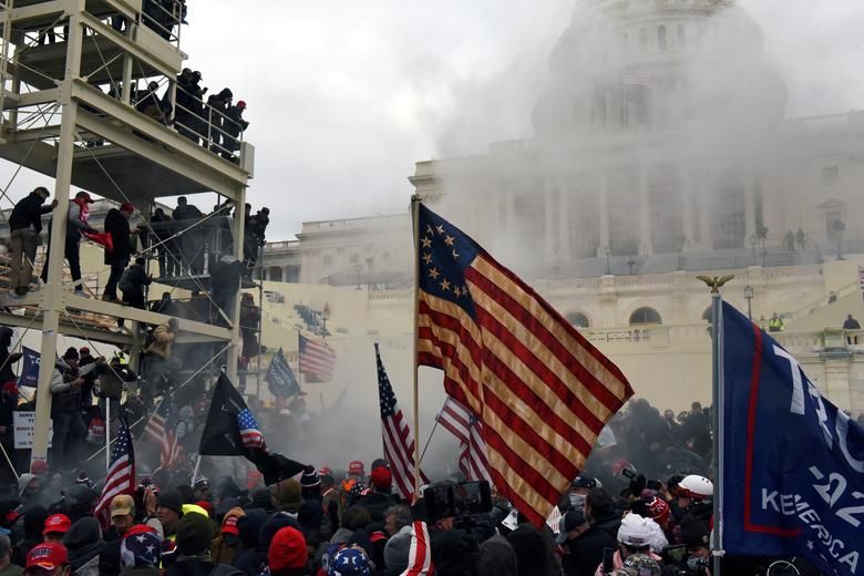 Supporters Of President Trump Protest In Front Of The Capitol Building, January 6. Reuters:stephanie Keith