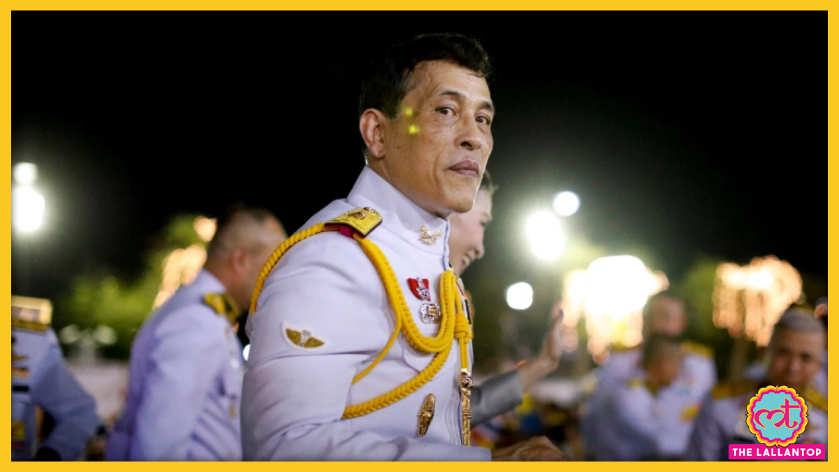 राजपरिवार के एक कार्यक्रम के दौरान थाईलैंड के राजा महा वजिरालोंगकोर्न. Thailand King