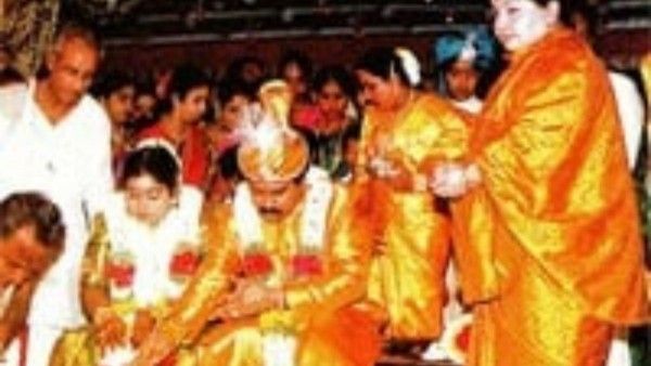 जयललिता के दत्तक पुत्र सुधाकरन की शादी 90 के दशक की सबसे चर्चित शादियों में से एक थी.