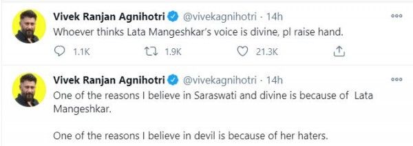 Vivek Agnihotri Post