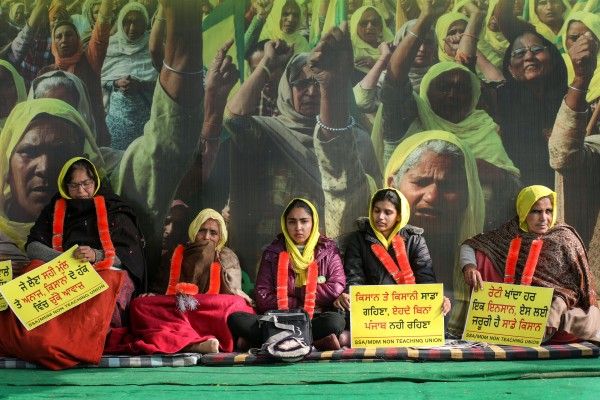 Women Farmers At Tikri 2