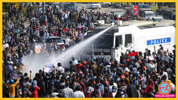 Myanmar Coup Protest 2021