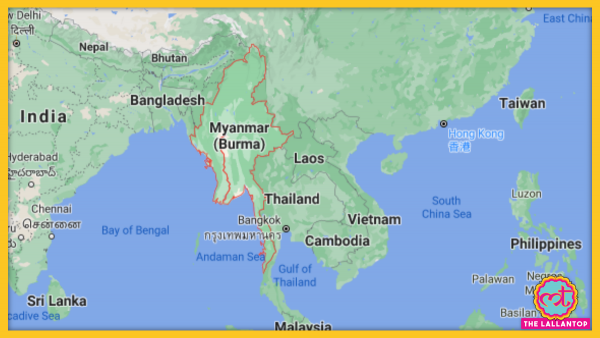 Myanmar Map