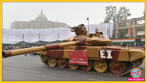 T-90 भीष्म टैंक. (तस्वीर: पीटीआई) T90 Bhishma Tank