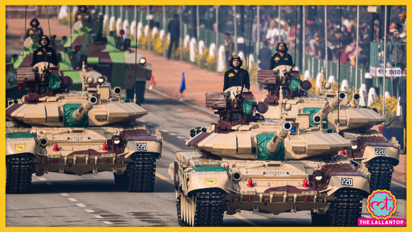 गणतंत्र दिवस के दिन परेड के दौरान T-90 टैंक. (तस्वीर: पीटीआई) T90 Tank