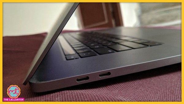 इस मैकबुक प्रो में दोनों तरफ़ USB-C पोर्ट हैं. Macbook Ports (1)