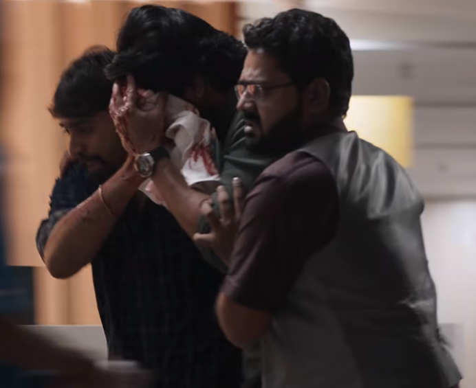 रिज़ॉर्ट में एक्सीडेंट का शिकार हुए तीनों लड़के.