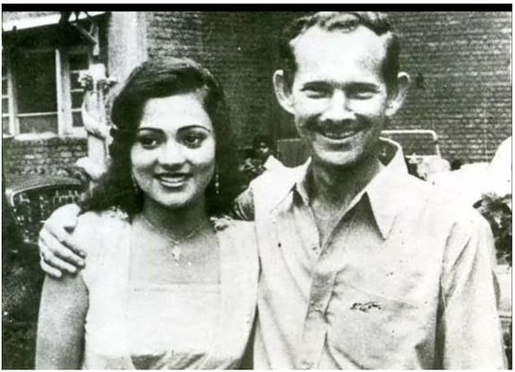 अपने पिता जॉसफ के साथ यास्मीन. 