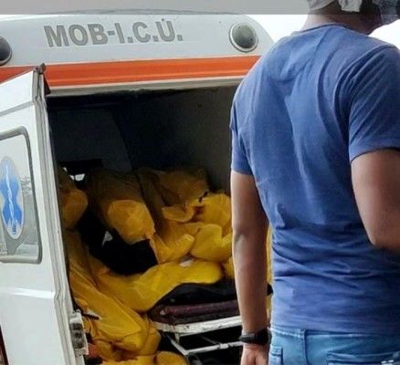 Corona Patients In Ambulance