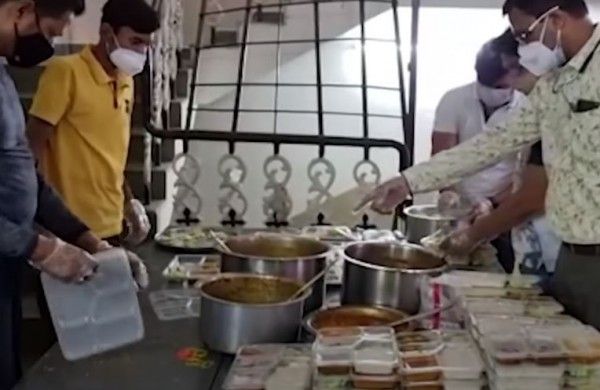 Balaghat Corona Patients Food