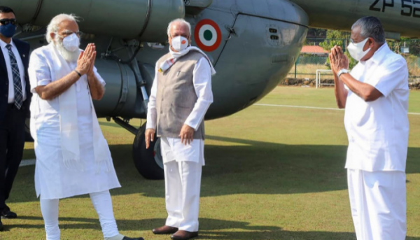 Pinarayi Vijayan Narendra Modi