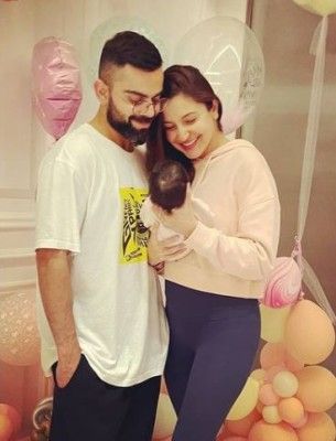 Anushka Sharma Virat Kohli Vamika