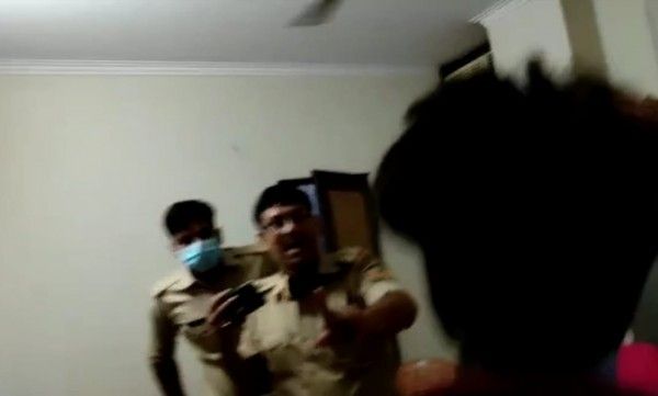 घटना के वीडियो का स्क्रीनशॉट. screenshot