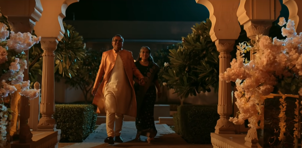 दूसरा कपल यानी पुरुषोत्तम और दीप्ति.