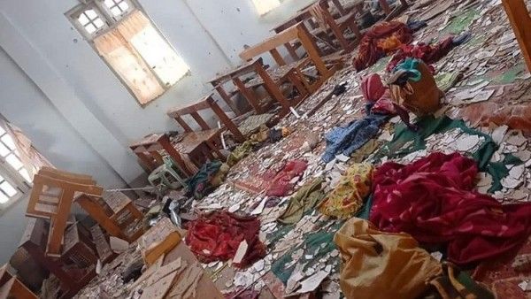 Myanmar Church Destroyed Afp 2
