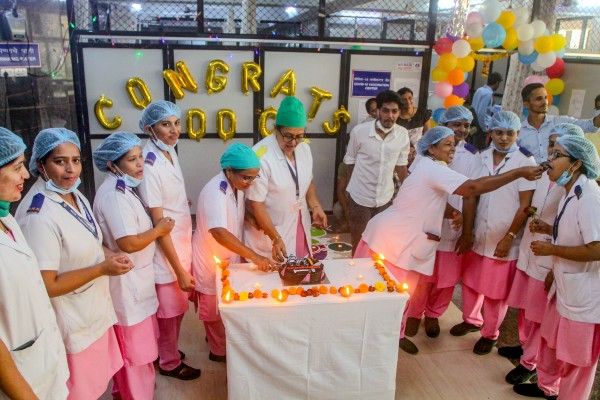 100 Crore Covid 19 Vaccination Celebrations
