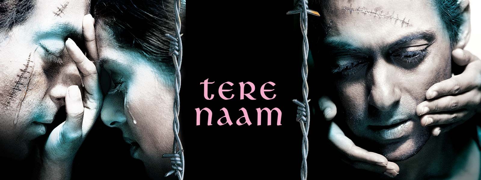 फिल्म 'तेरे नाम' के पोस्टर पर डेब्यूतांत भूमिका चावला के साथ सलमान खान.