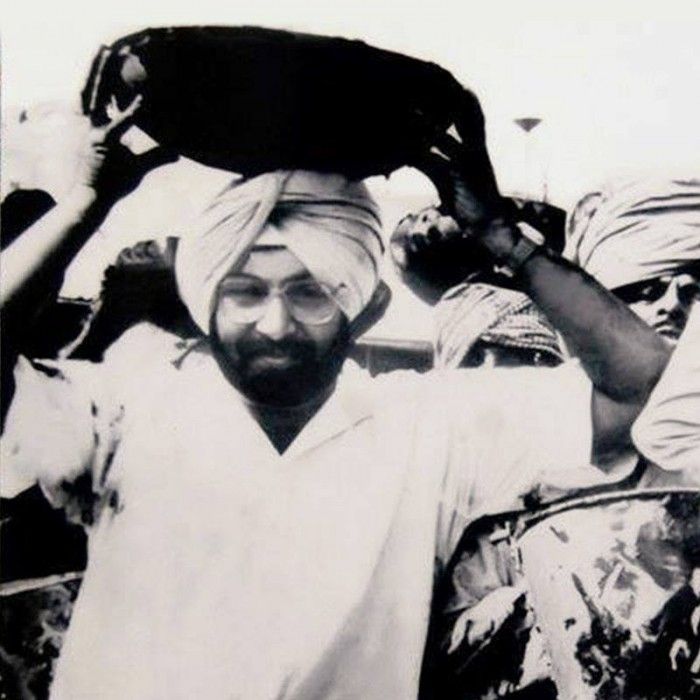 राजनीति में कैप्टन की शुरुआती दिन. (साभार- Capt. Amarinder Family)