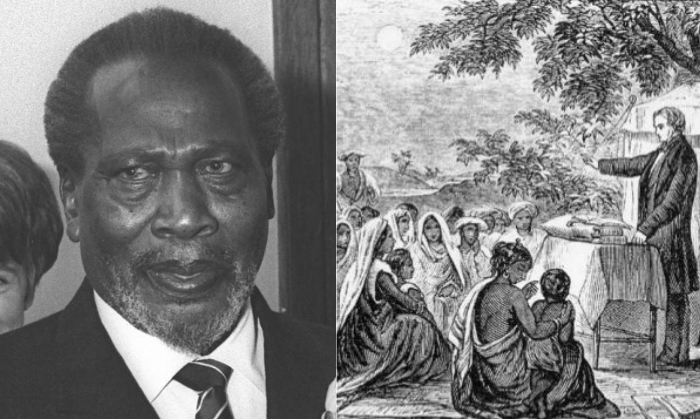 केन्या के लीडर जोमो केन्याटा, अफ्रीका में भी बड़े पैमाने पर धर्म परिवर्तन हुआ था