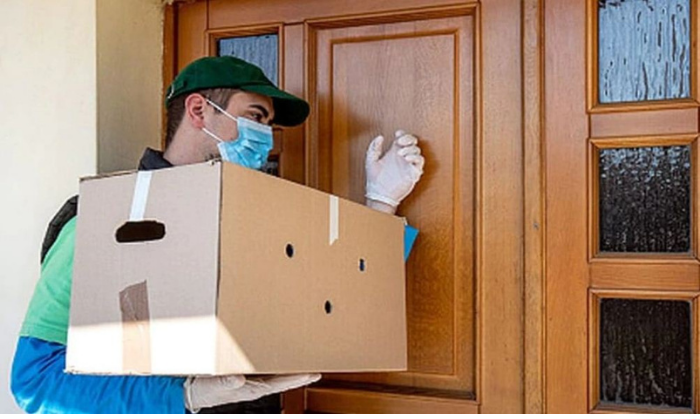 डिलीवरी बॉय (फोटो सोर्स- आज तक).