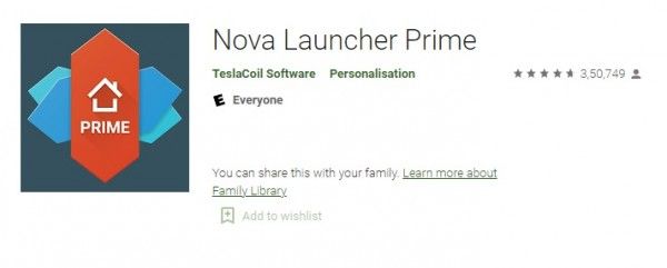 Nova Launcher Prime