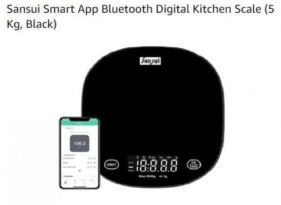 Sansui Smart App Bluetooth Digital Kitchen Scale